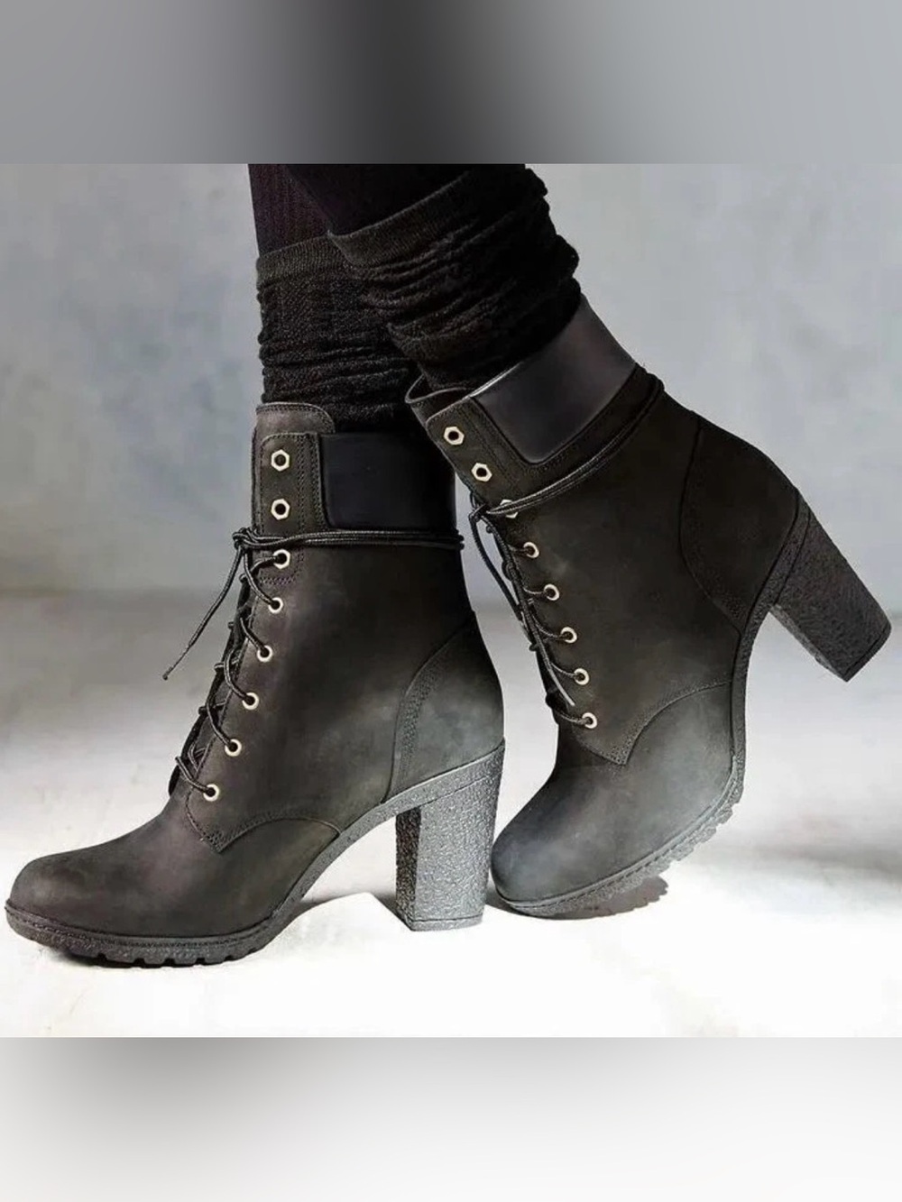 Timberland Glancy Black Boots women’s size 6